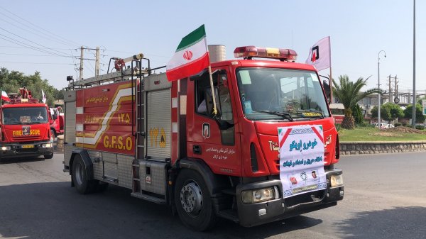 مانور اطفاء حریق و امداد و نجات آتشنشانی...