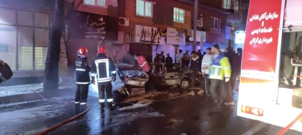 سازمان آتشنشانی شهرداری گرگان و خبرگزاری...