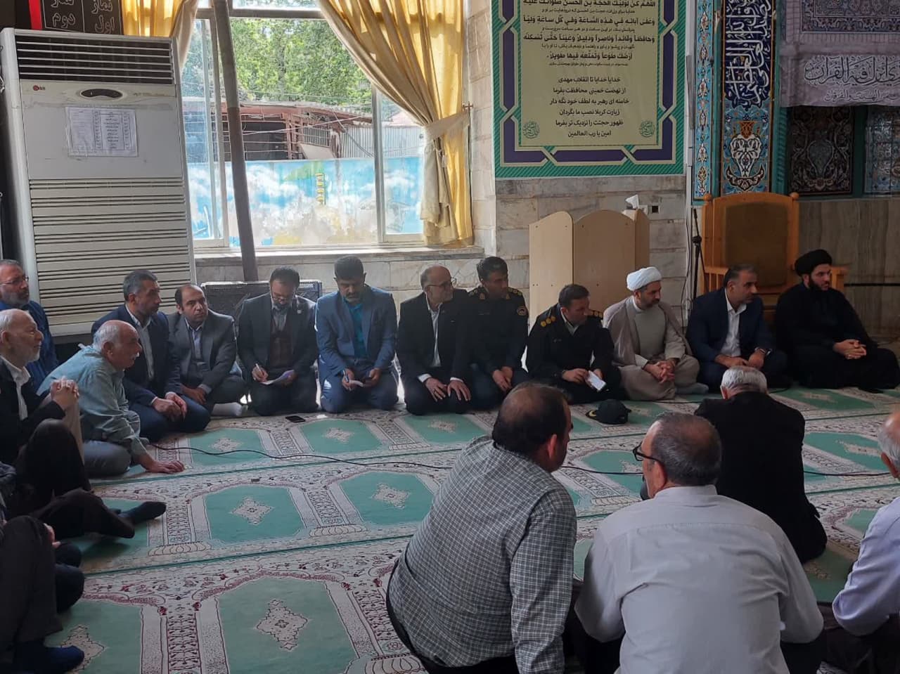 بررسی و پیگیری مشکلات کوی امام رضا (ع) با حضور شهردار گرگان