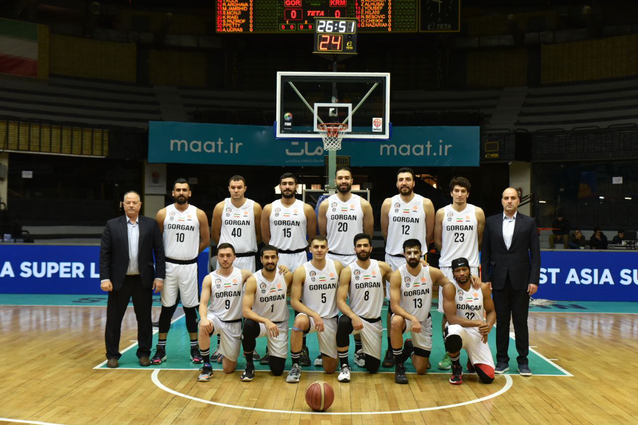 شکست شهرداری گرگان در بازی نخست فینال بسکتبال غرب آسیا