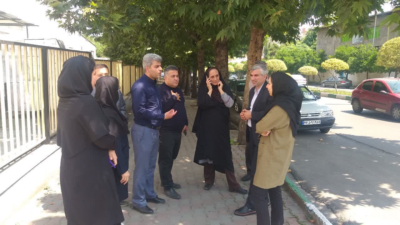 بازدید میدانی اعضای کمیته زیباسازی شهردا...
