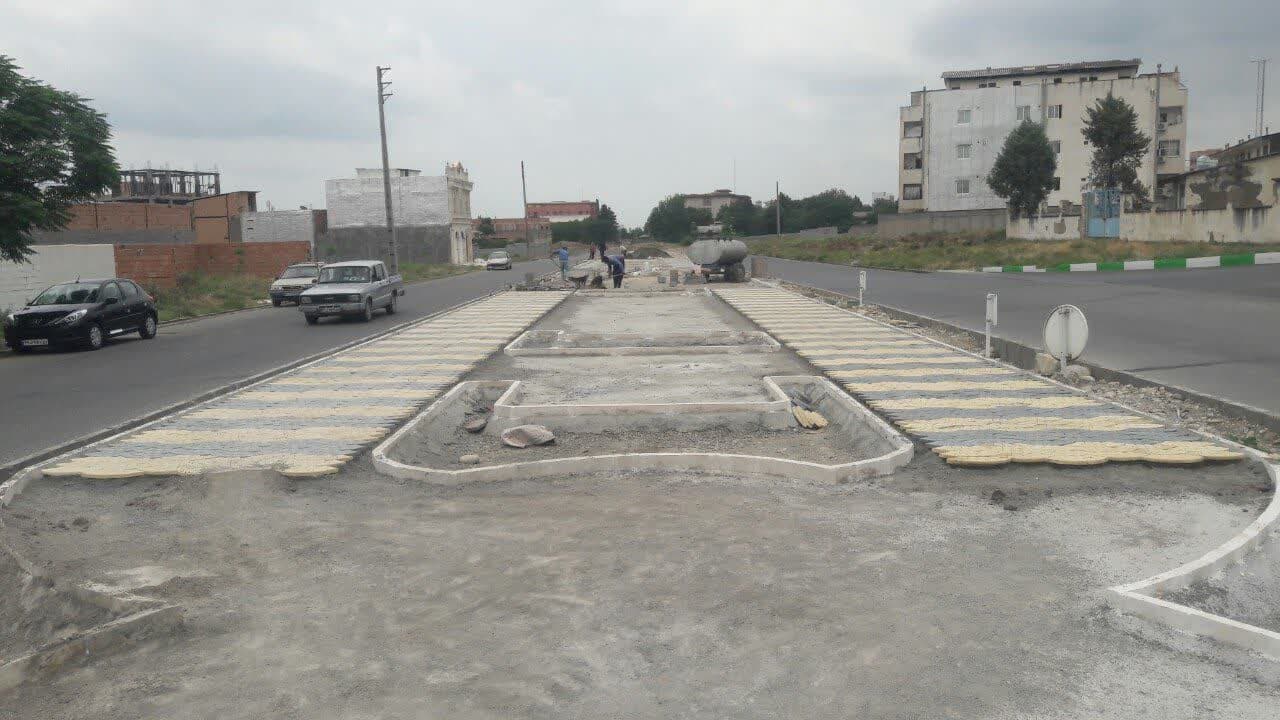 پیشرفت 55 درصدی احداث پارک خطی جامی - حافظ