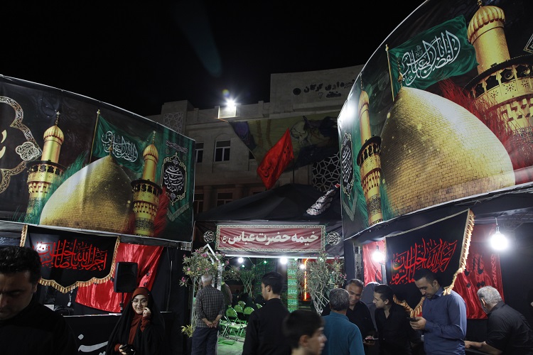 بازدید شهردار، اعضای شورای اسلامی شهر و مدیران شهرداری گرگان از موکب دلدادگان حسینی در خیابان اربعین