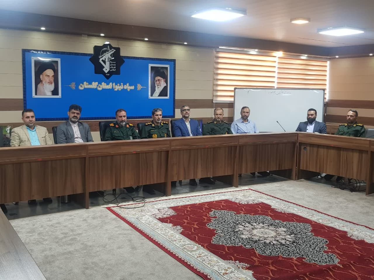 شهردار گرگان با فرماندهان سپاه و ارتش گلستان دیدار کرد
