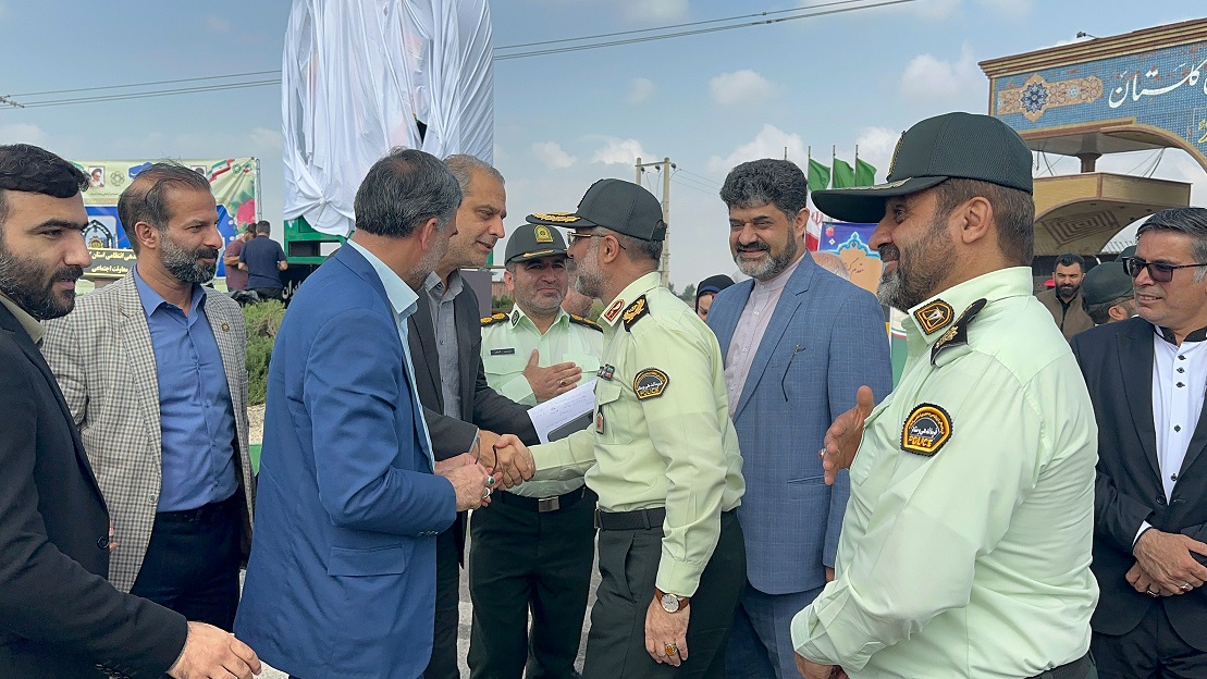 آیین رونمایی از المان پلیس...