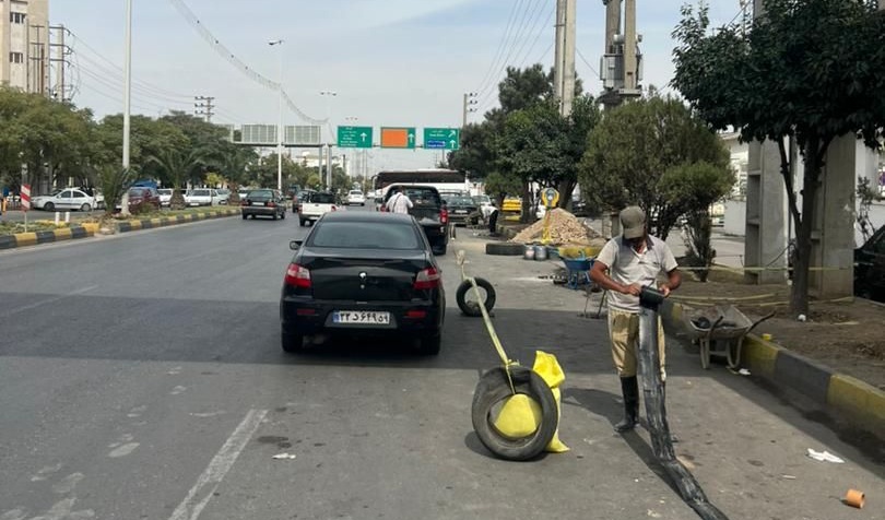 آغاز عملیات ترمیم کانال های جمع آوری آب های سطحی شمال گرگان