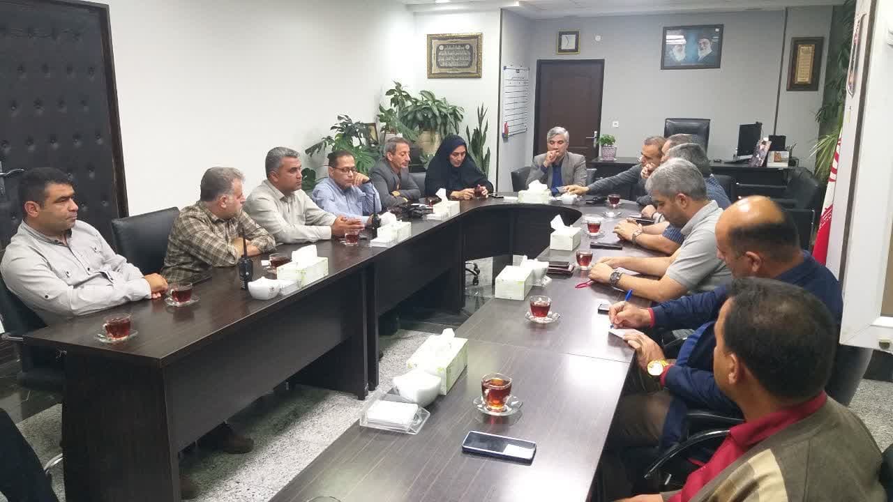 جلسه شبانه مدیریت بحران شهرداری گرگان در...