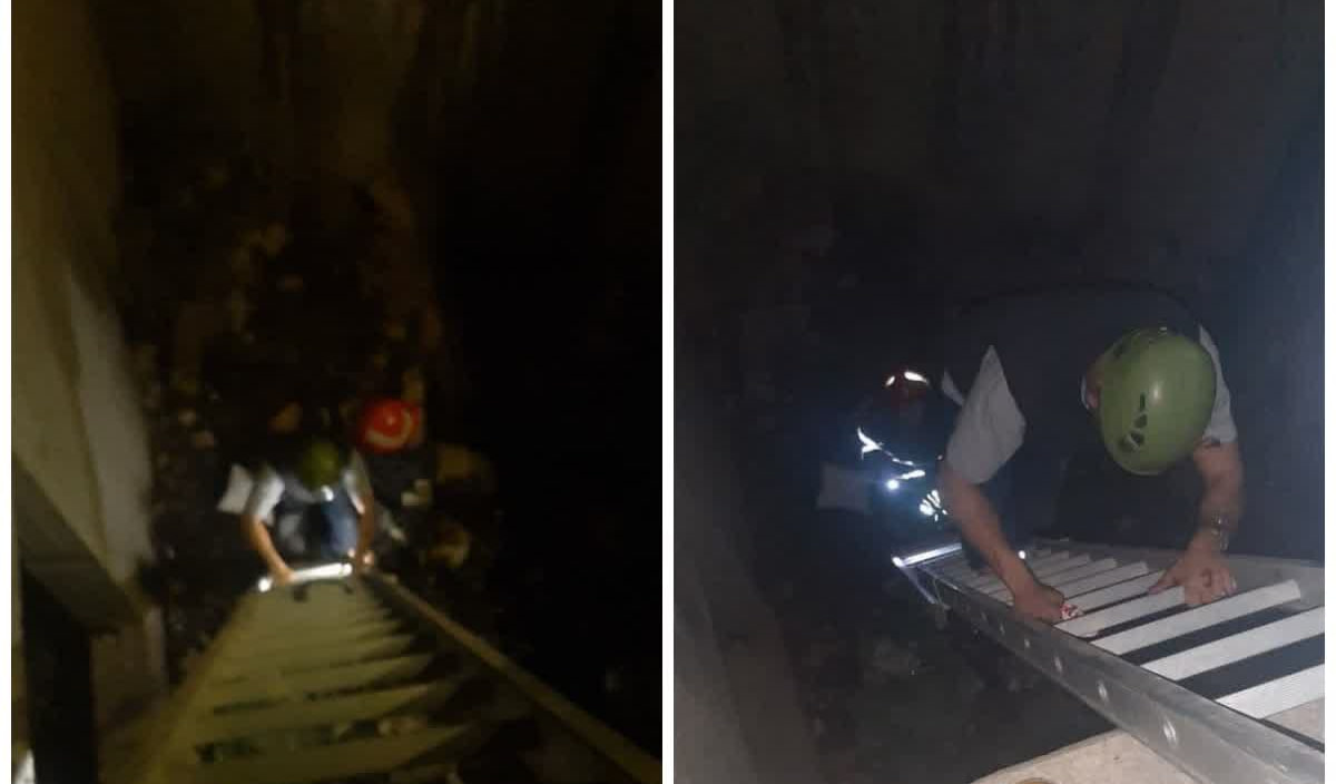 امدادرسانی آتش نشانی شهرداری گرگان در حوادث حریق مغازه و سقوط شهروند