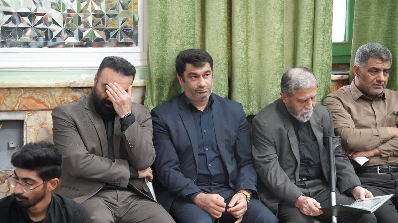 گزارش تصویری2: برگزاری مراسم عزاداری شهادت رئیس‌جمهور و یاران شهیدش در گرگان