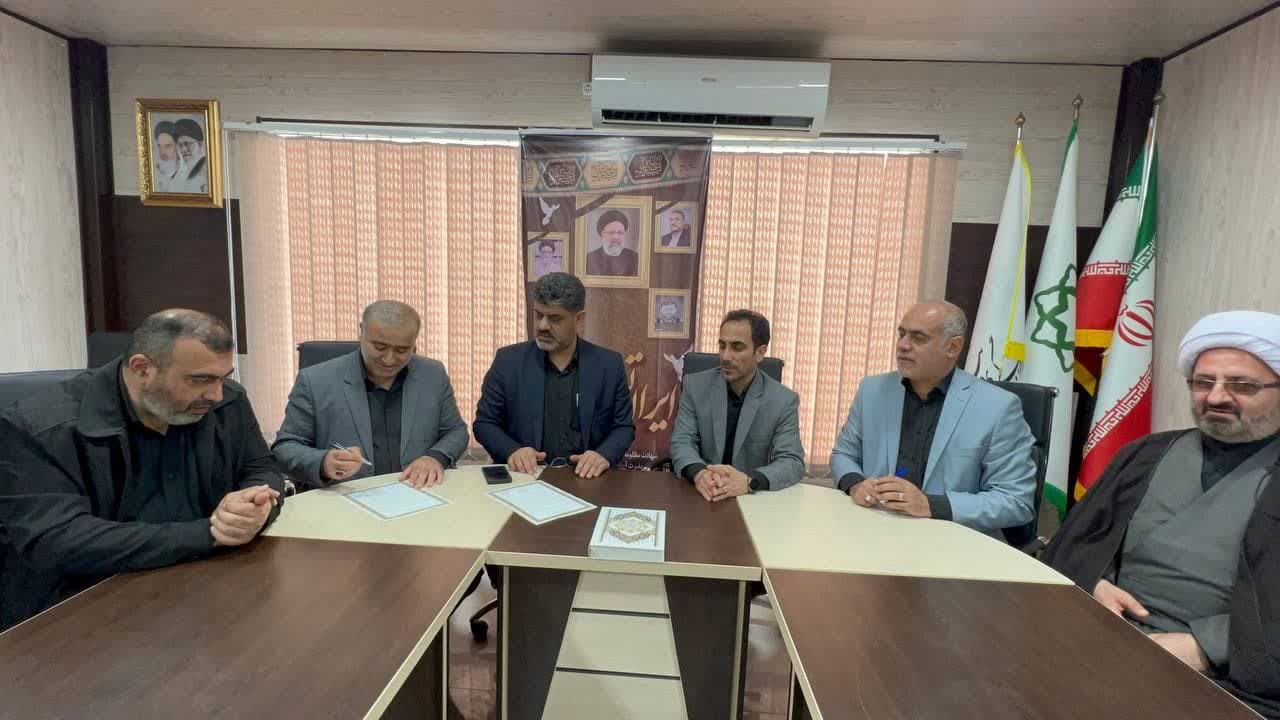 میثاق مدیریت شهری گرگان و قرارگاه خاتم برای اتمام فاز اول شهربازی مدرن