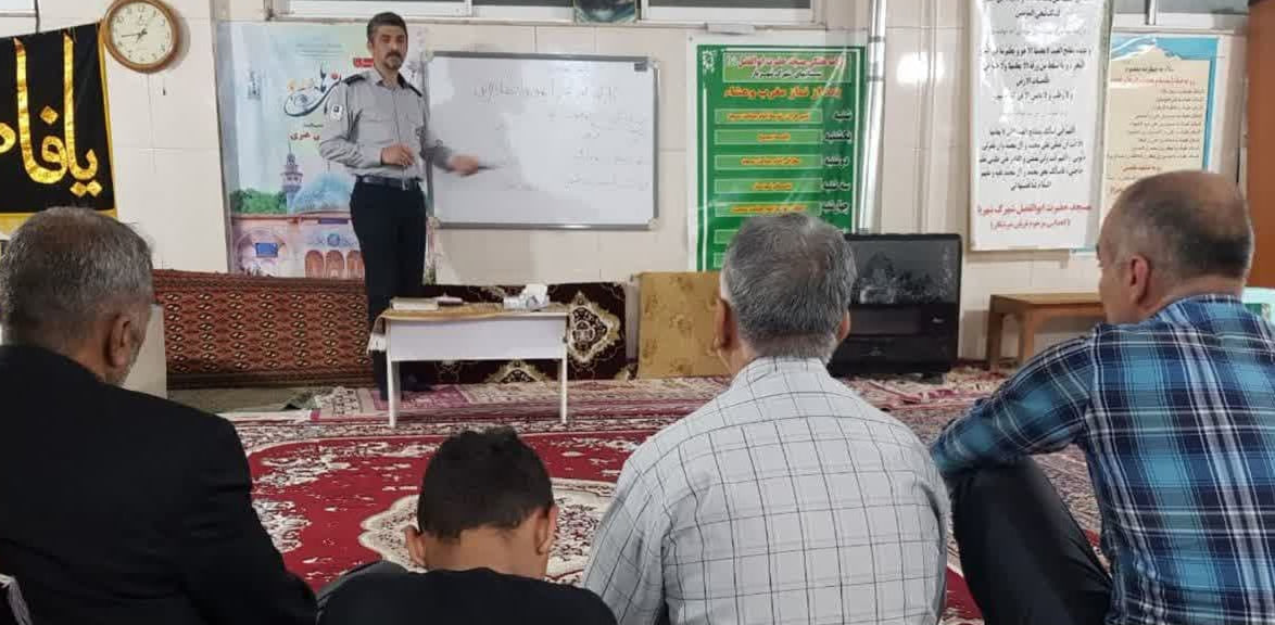 برگزاری آموزش ایمنی برای نمازگزاران مساج...
