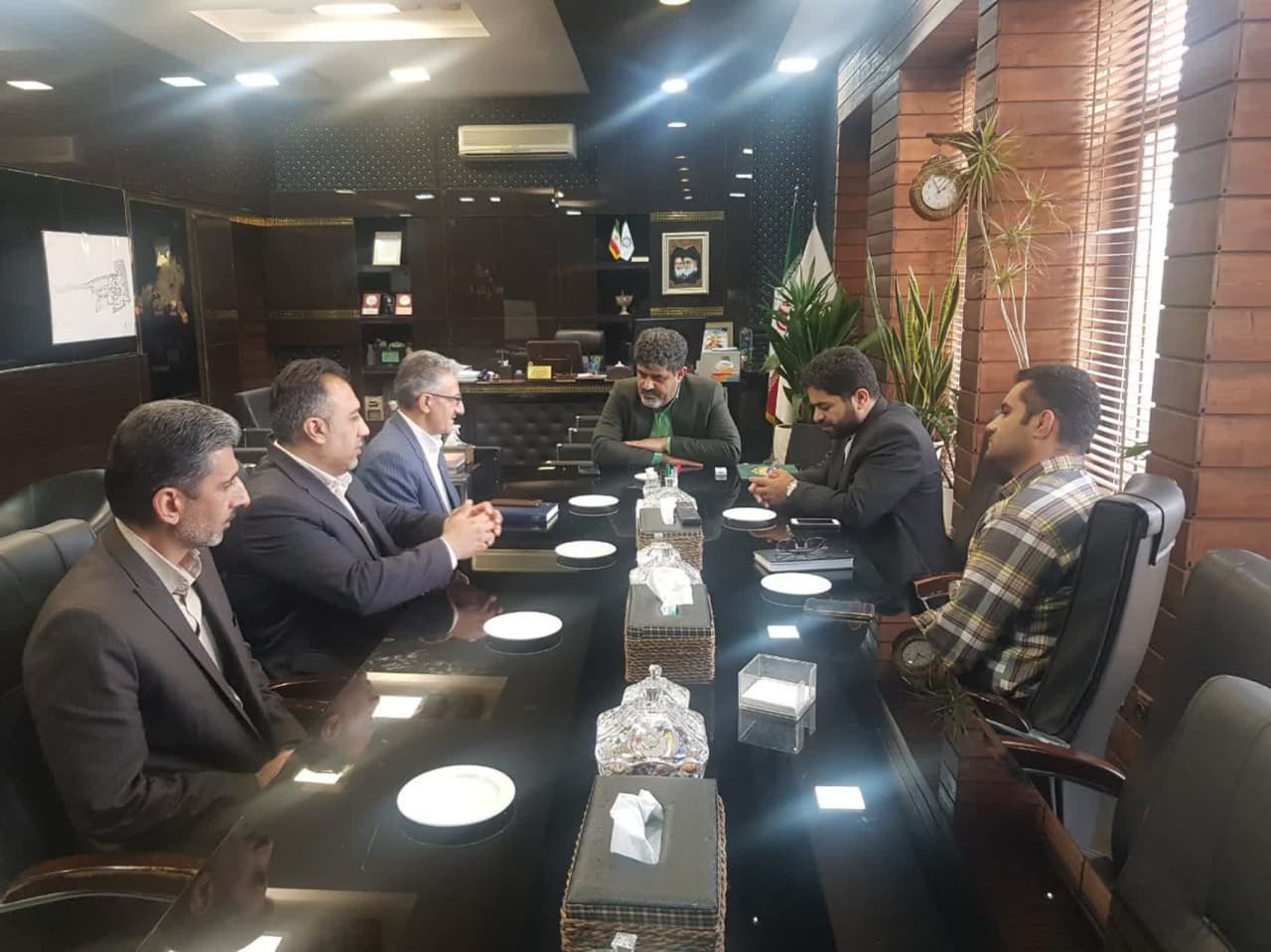 جلسه شهردار گرگان با مدیران دانشگاه فنی و حرفه‌ای استان گلستان