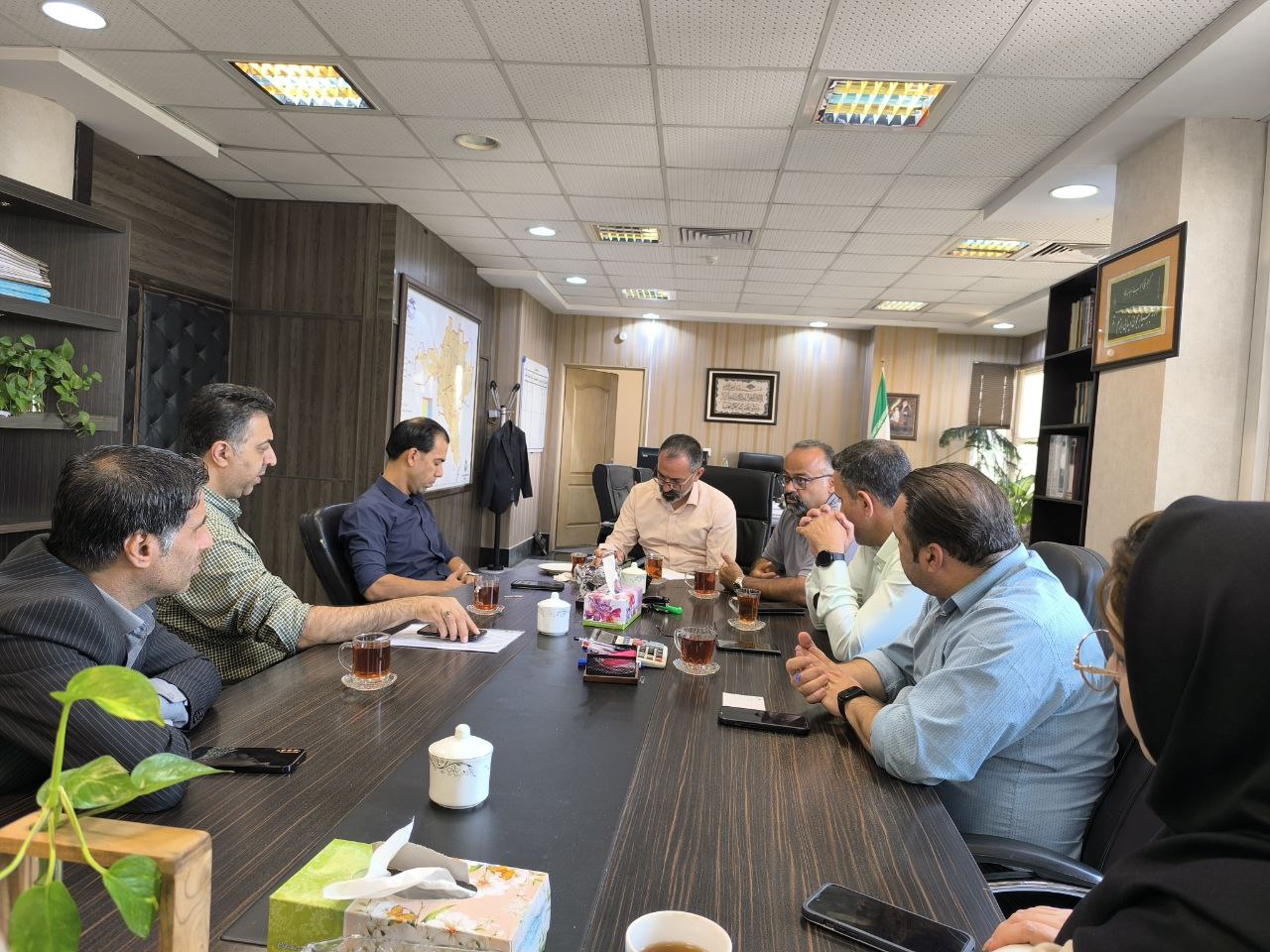 نشست کارشناسی بررسی سرعت بخشی پروژه های عمرانی در مناطق شهرداری گرگان