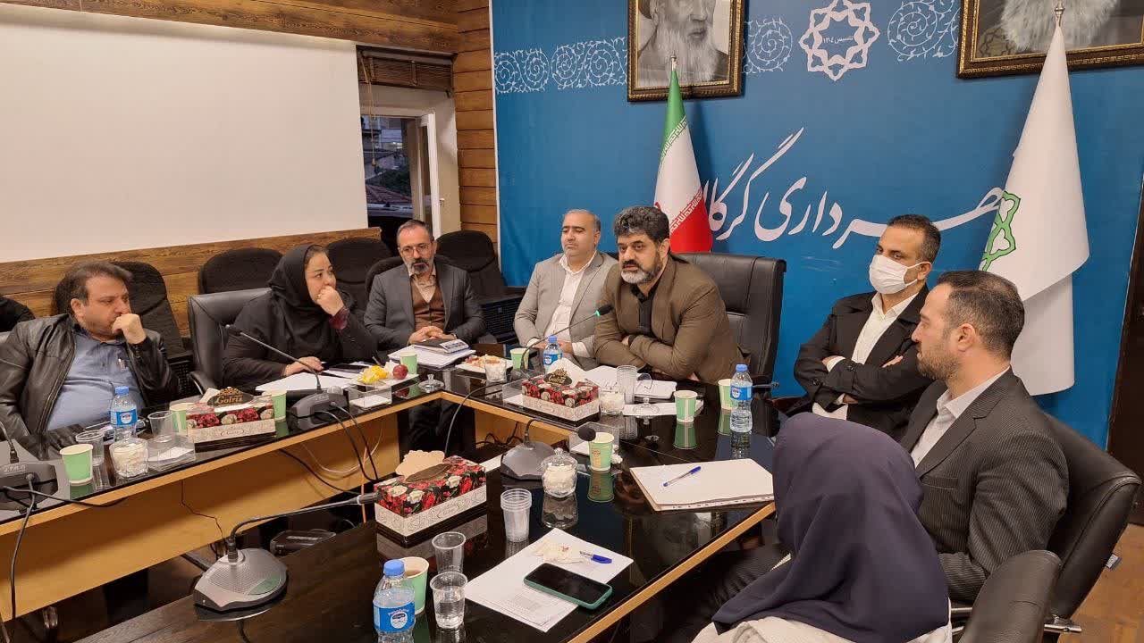 جلسه شورای مدیران شهرداری گرگان