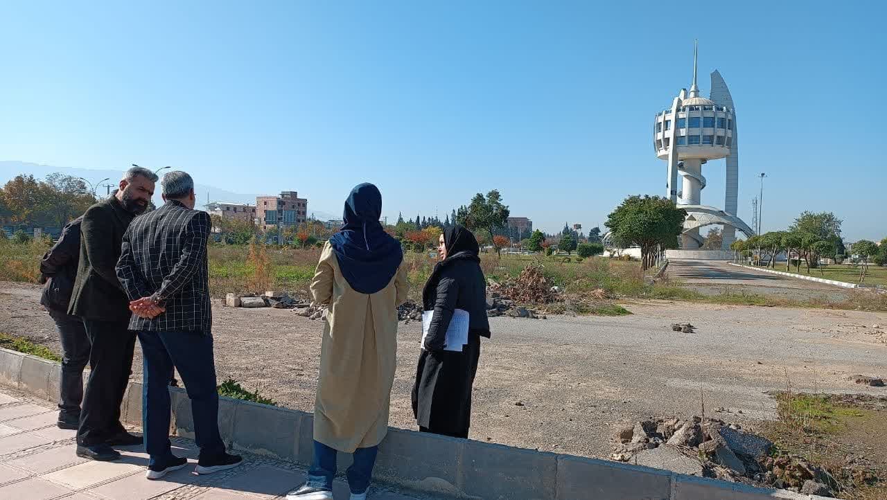 ساماندهی میدان بسیج گرگان برای دسترسی شه...
