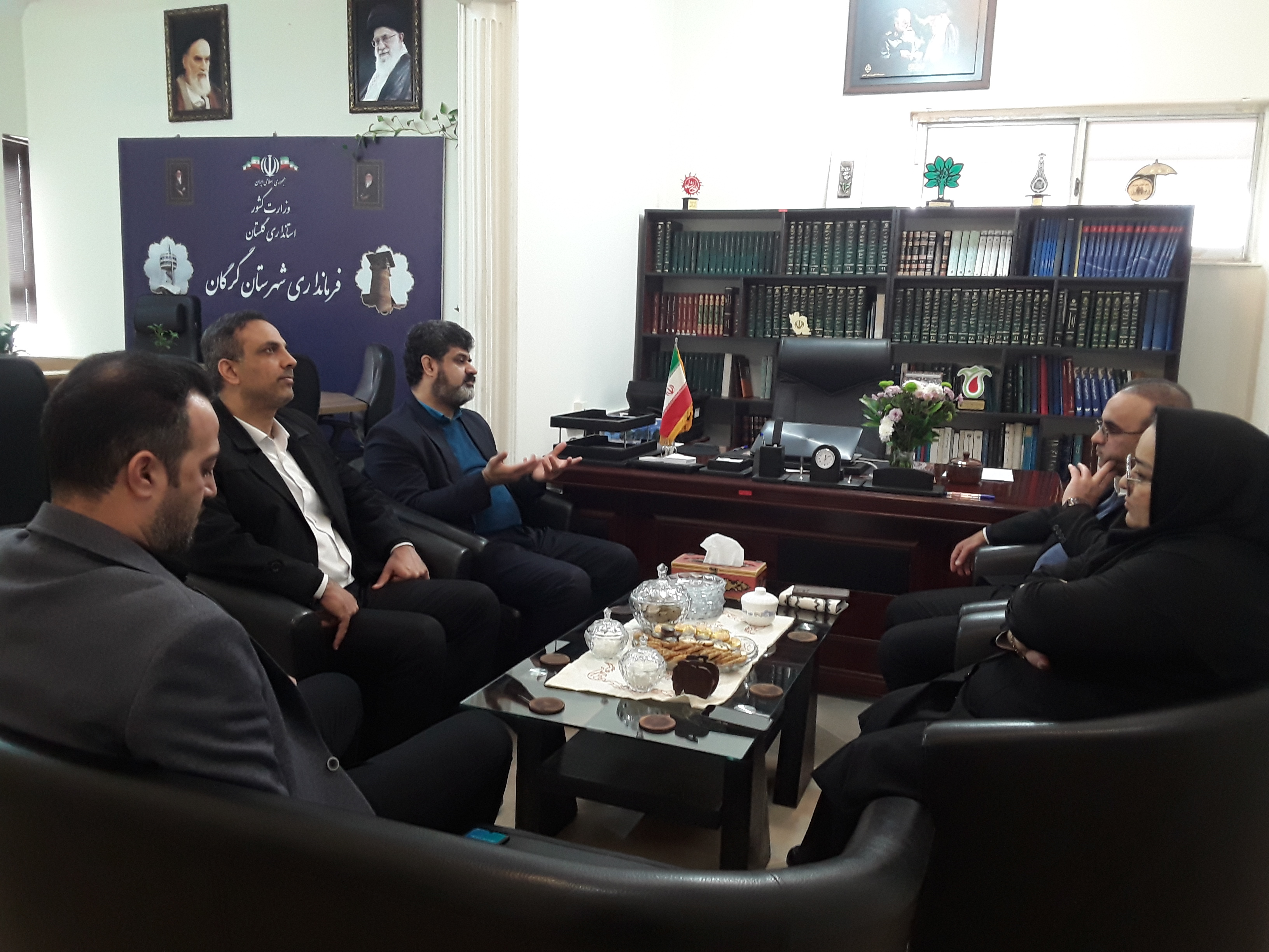 نشست صمیمانی سیدالنگی با نصیبی؛ شهردار گ...