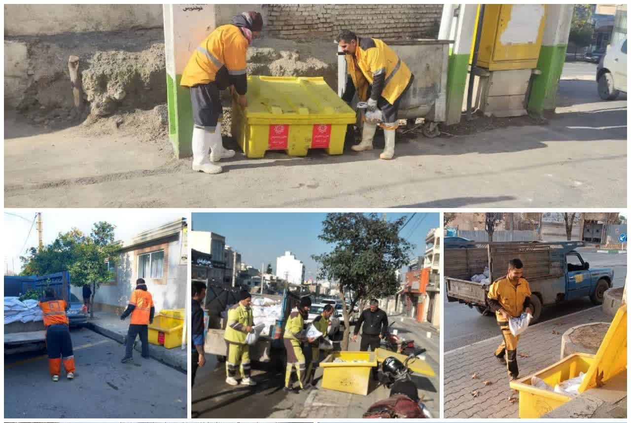 آمادگی شهرداری گرگان جهت پیشگیری از بحران های احتمالی فصل سرما