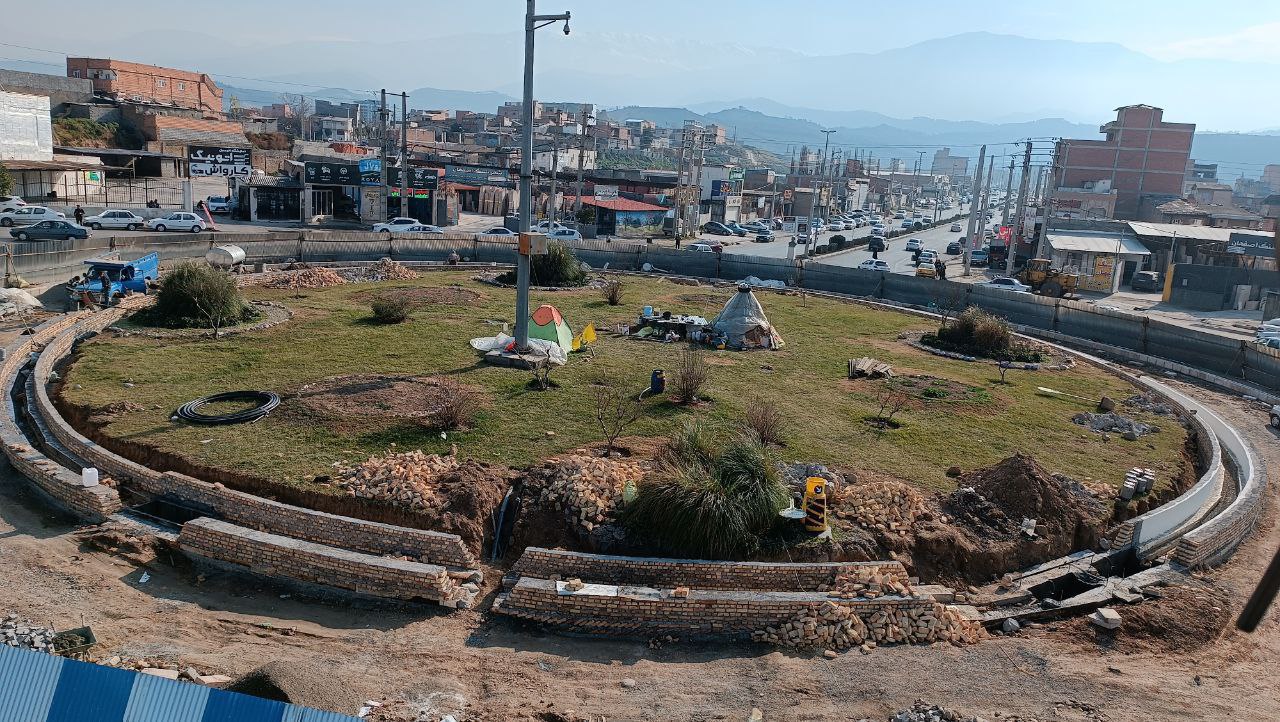 پیشرفت ۴۰ درصدی بهسازی میدان شهید باهنر ...