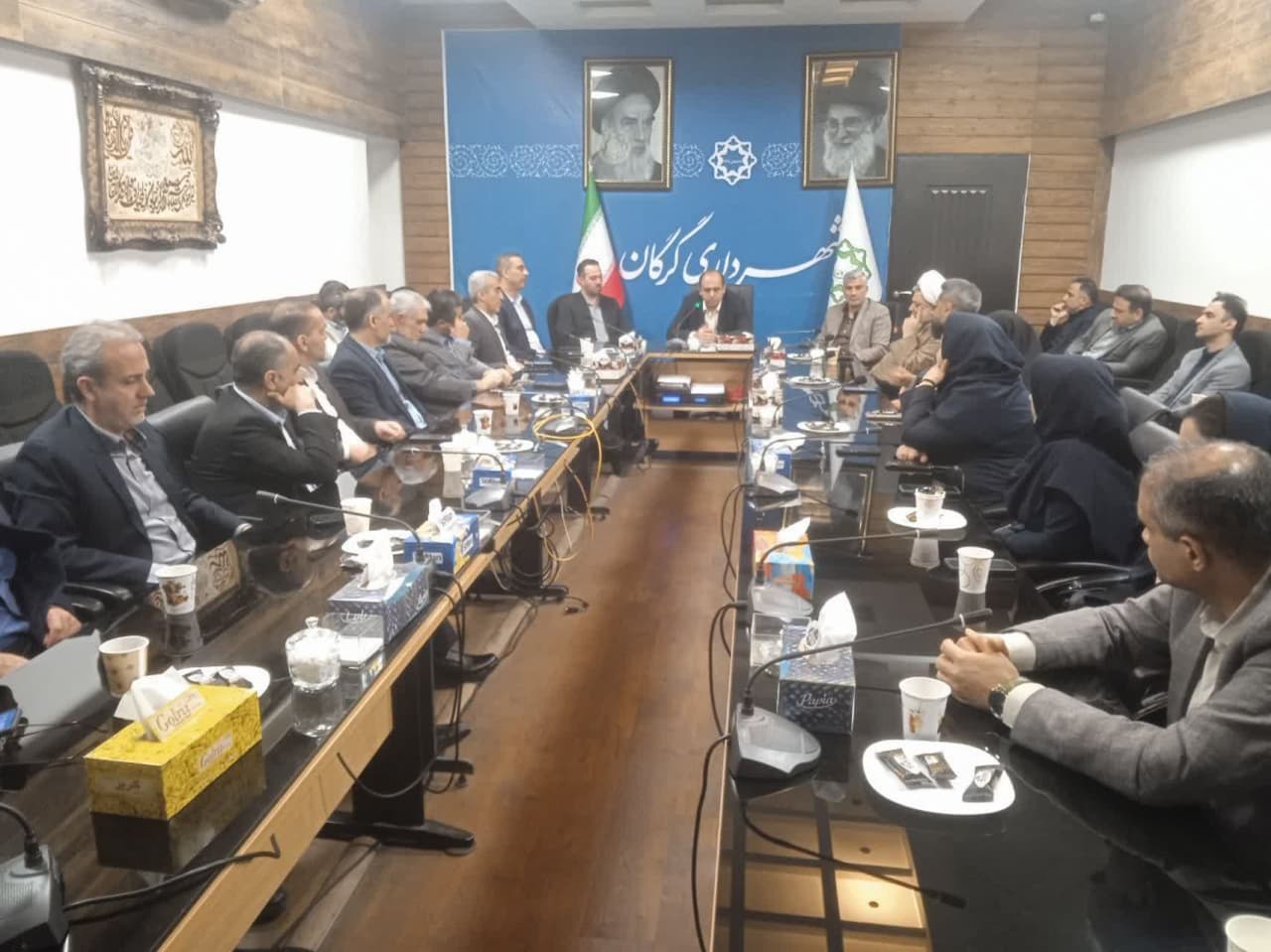نخستین نشست شهردار جدید گرگان با مدیران شهرداری برگزار شد