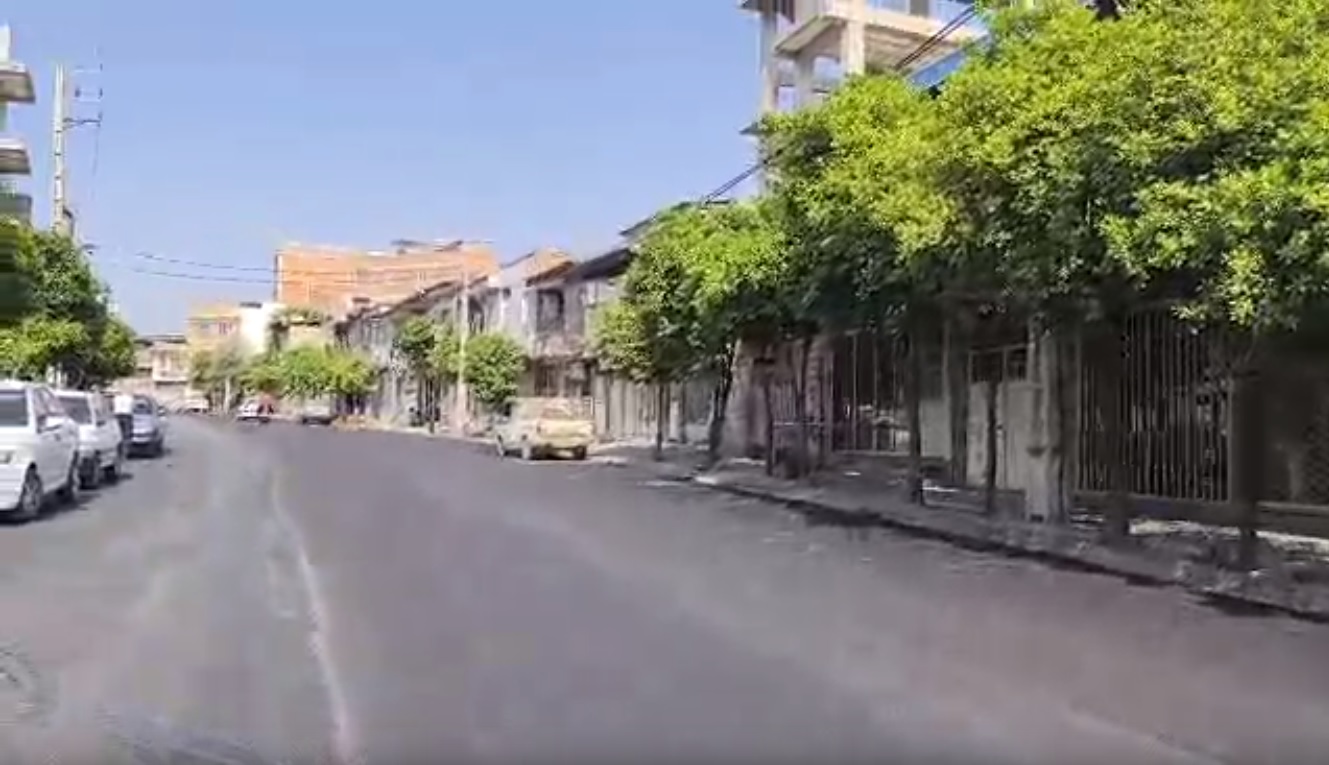 شروع عملیات آسفالت ۱۹۰۰ متر مربع از خیابان چناران
