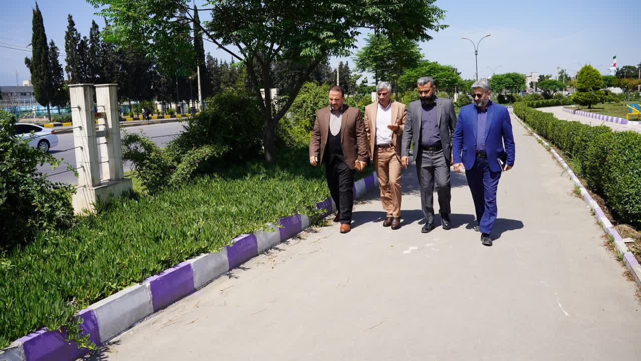 پیست دوچرخه‌سواری میدان بسیج گرگان به زو...