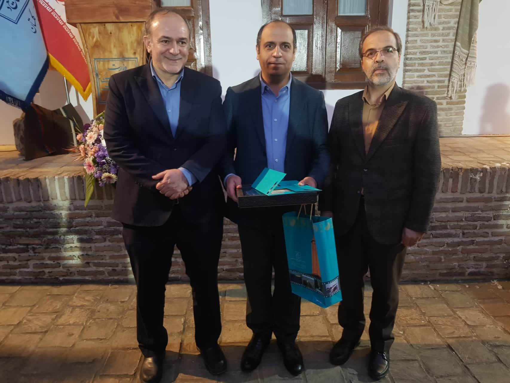 تجلیل قائم مقام وزیر میراث فرهنگی از سرپرست شهرداری گرگان