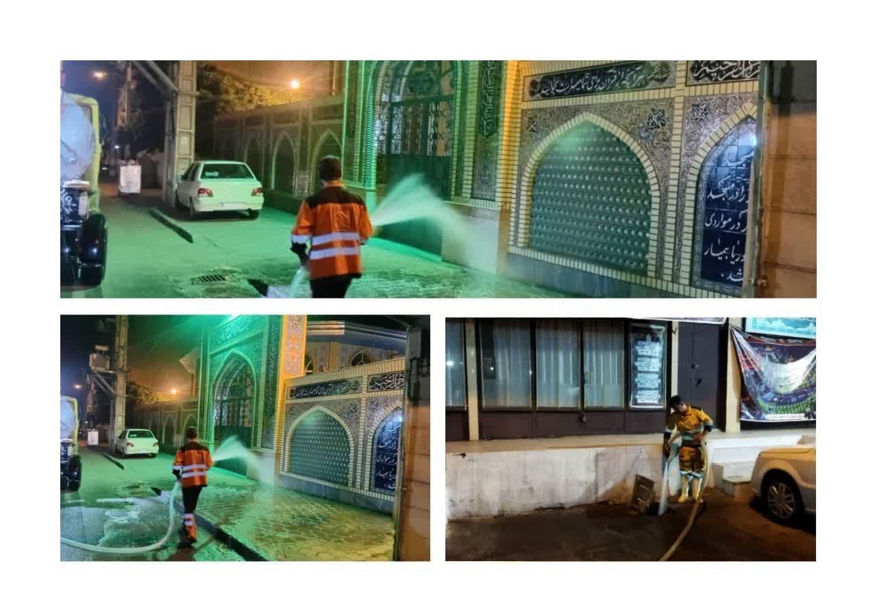 طرح «استقبال از ماه محرم» توسط شهرداری گ...