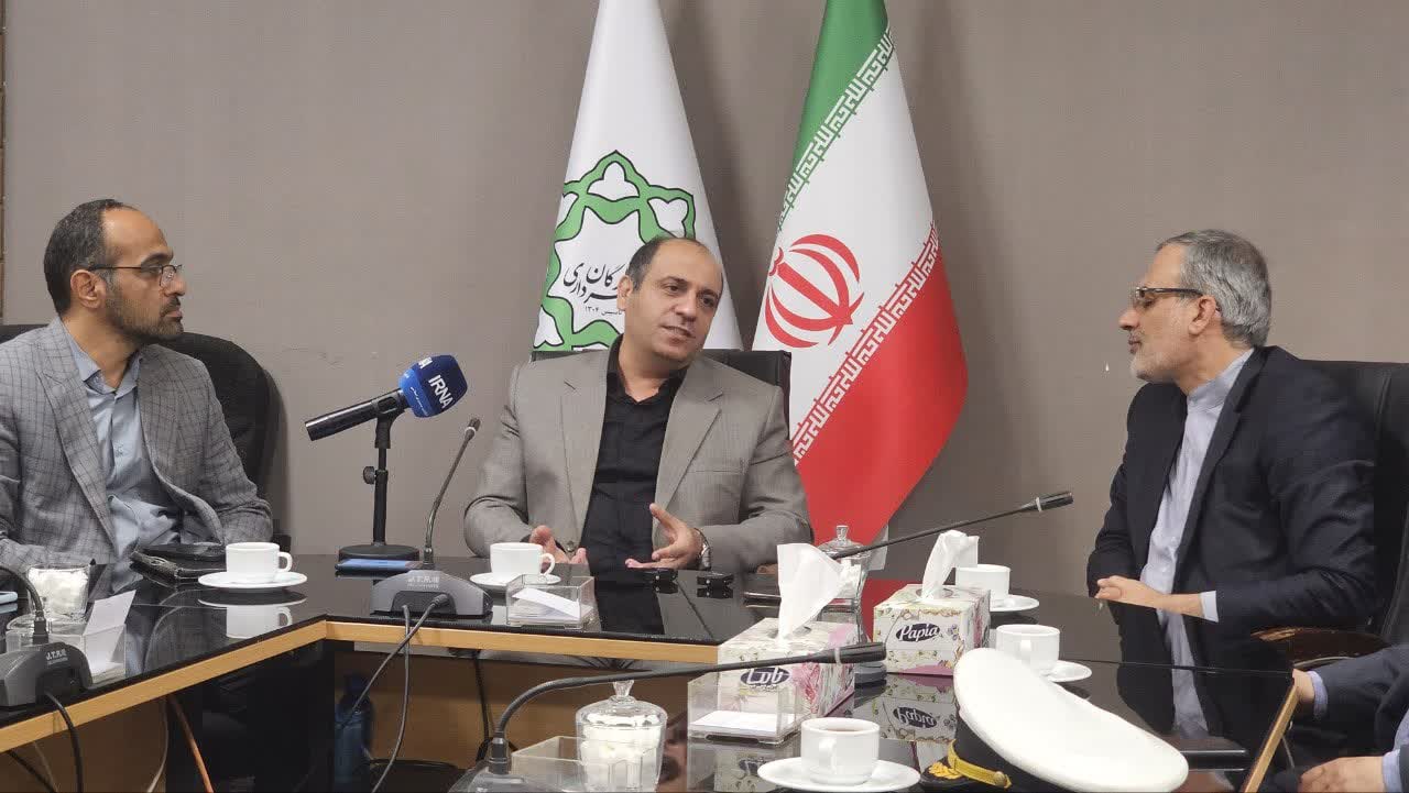 مدیرعامل خبرگزاری جمهوری اسلامی با شهردار گرگان دیدار کرد