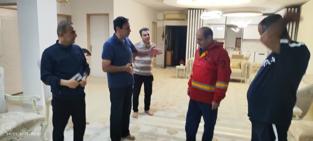 بازدید شهردار گرگان از مناطق آسیب‌دیده د...