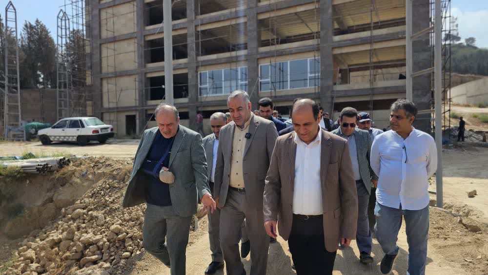 بازدید رئیس دادگستری گلستان از پروژه شهر...