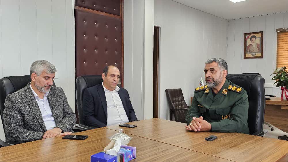 دیدار شهردار گرگان با فرمانده سپاه شهرست...