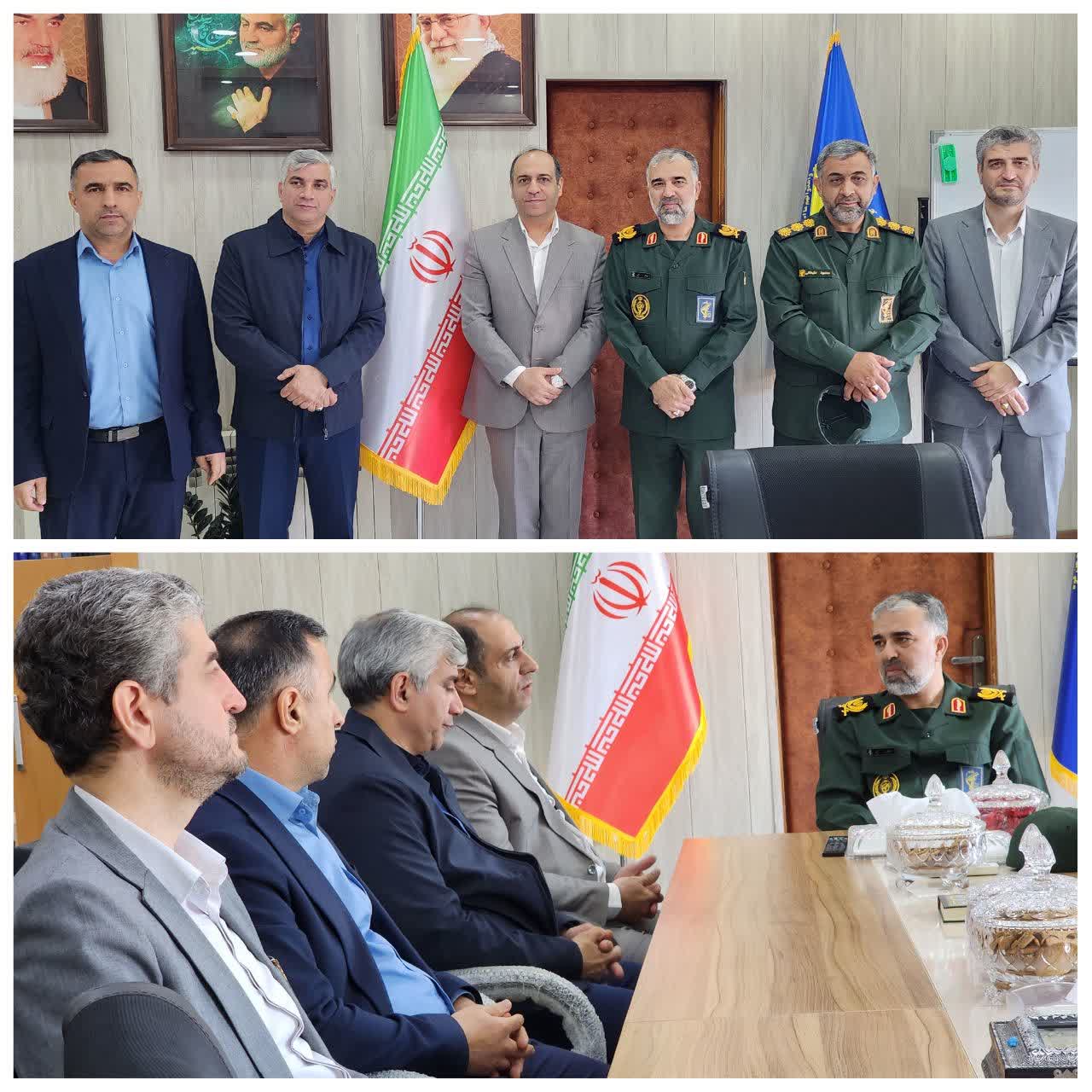 شهردار گرگان با فرمانده جدید سپاه نینوا ...