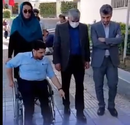 بازدید نمایندگان میز تخصصی معلولین از اج...