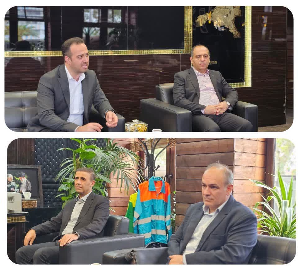 دیدار سرپرست اداره‌ کل تأمین اجتماعی گلستان با شهردار گرگان