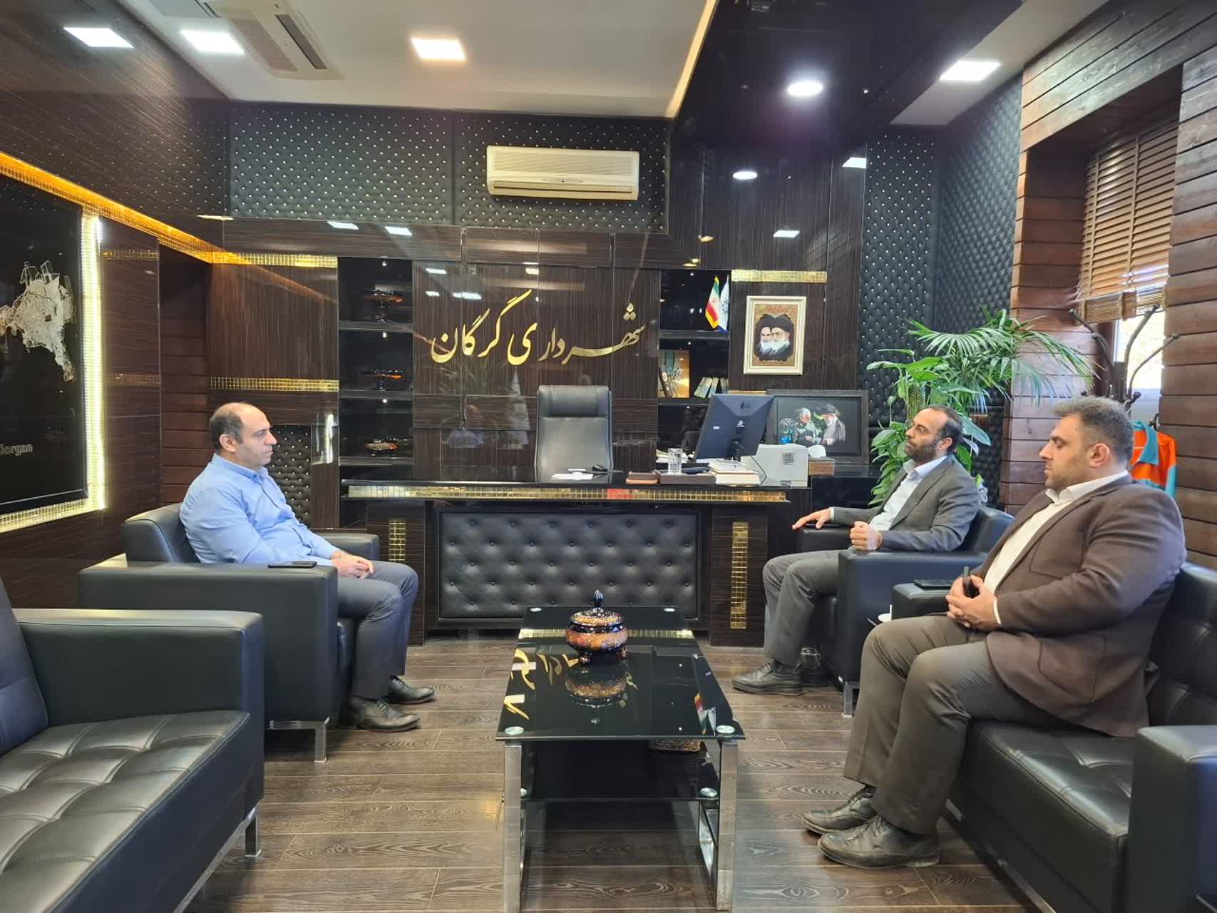 دیدار مدیرکل غله گلستان با شهردار گرگان...