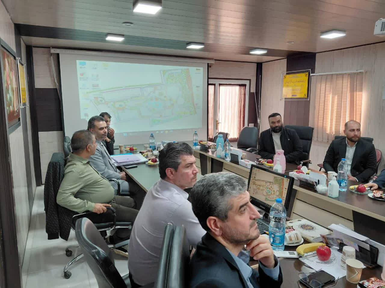 بازدید رئیس دادگستری گلستان از دهکده گرد...