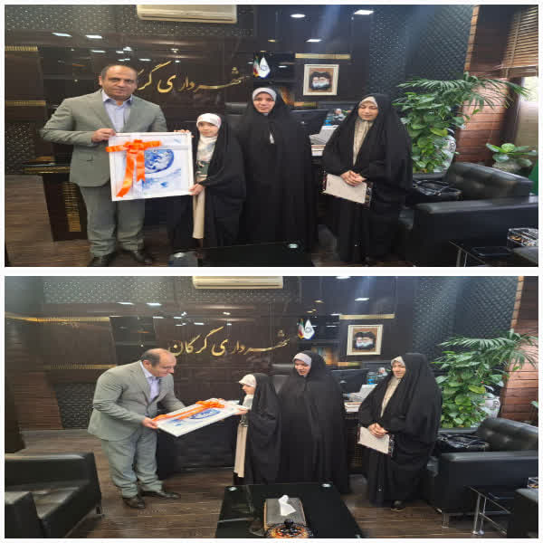 تبریک صدمین سالگرد تأسیس شهرداری گرگان از سوی نوجوان گرگانی