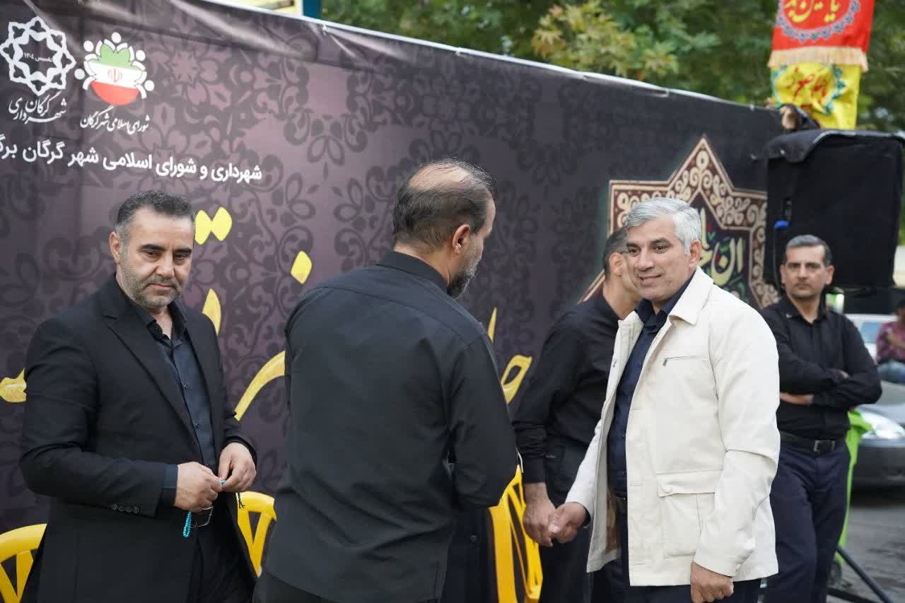 افتتاح چایخانه حضرتی مصباح‌الهدی هیئت منتظران ظهور شهرداری گرگان در اولین شب ماه محرم