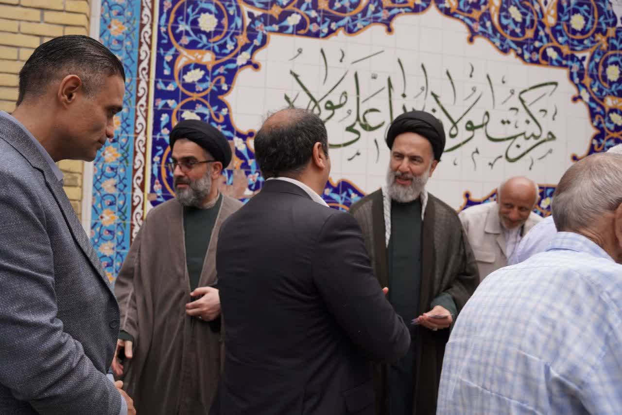 دیدار عیدانه شهردار گرگان با علمای سادات