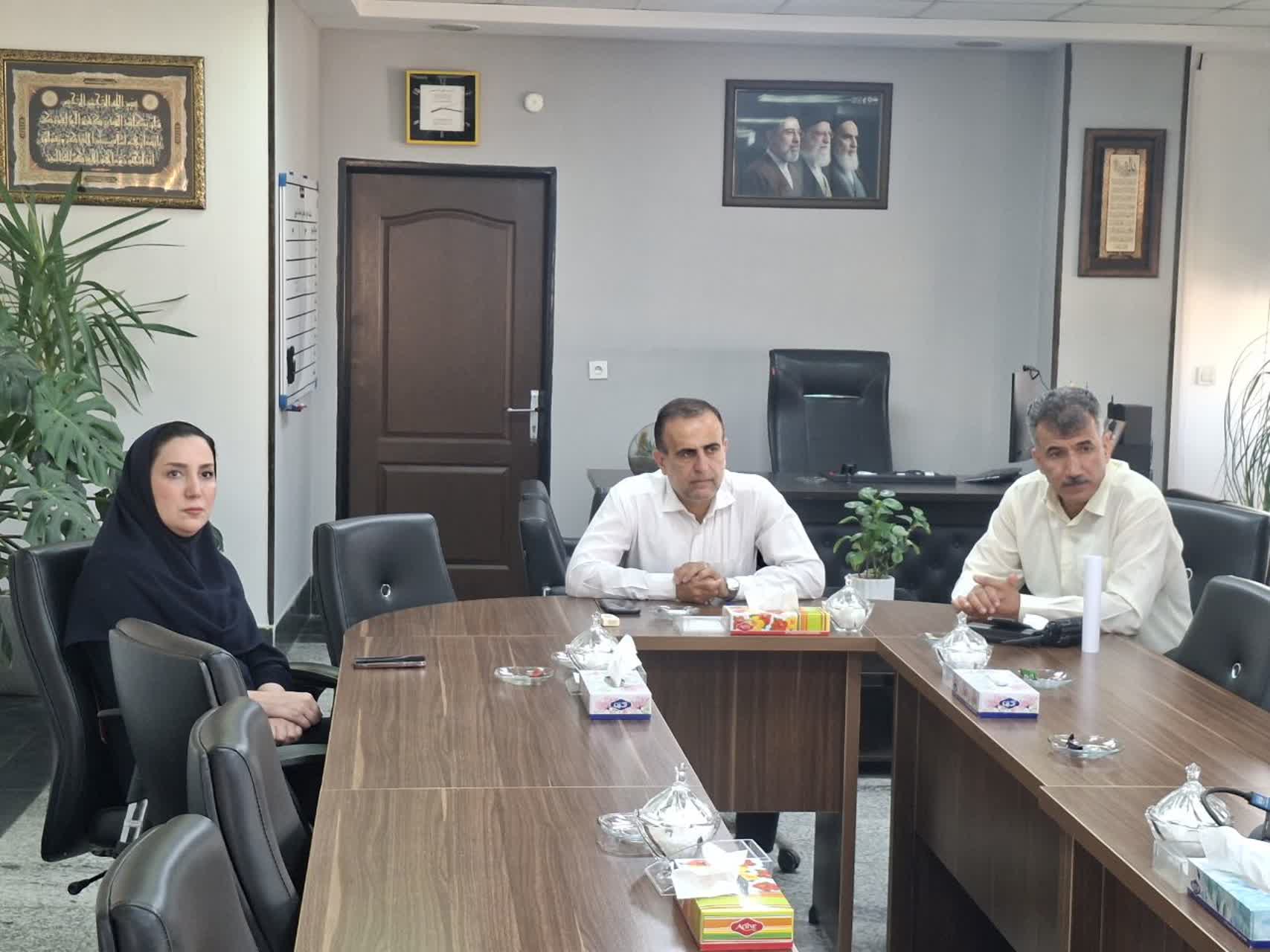 برگزاری جلسه بررسی سامانه هوشمند «مخزن» با حضور خانم غزاله شکیبا در شهرداری گرگان